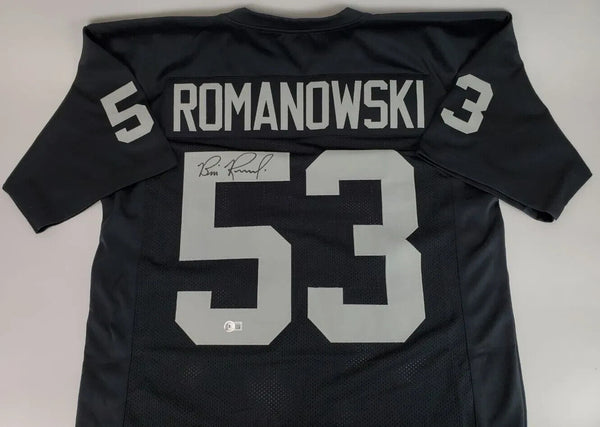 Bill Romanowski RomoCop Oakland Raiders shops Signed 8x10 Photo Schwartz COA