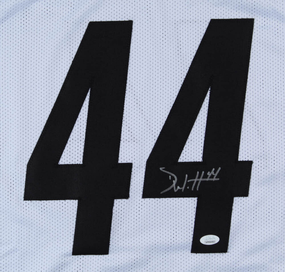 Derek Watt Signed Steelers White Home Jersey (JSA COA) Pittsburgh Starting F.B.