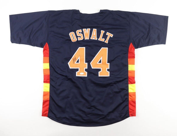 Lot Detail - 2002 Roy Oswalt Game-Worn Astros Home Jersey (Astros LOA)