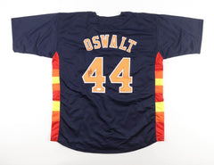 Roy Oswalt Signed Houston Astros Jersey 2005 NLCS MVP-2005 World Series/ JSA COA