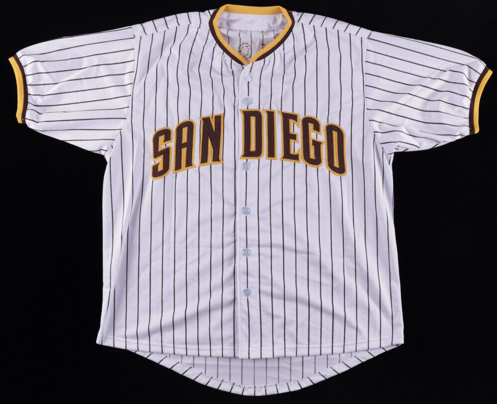 Fernando Tatis Jr. Signed San Diego Padres Pinstriped Jersey (Beckett Hologram)