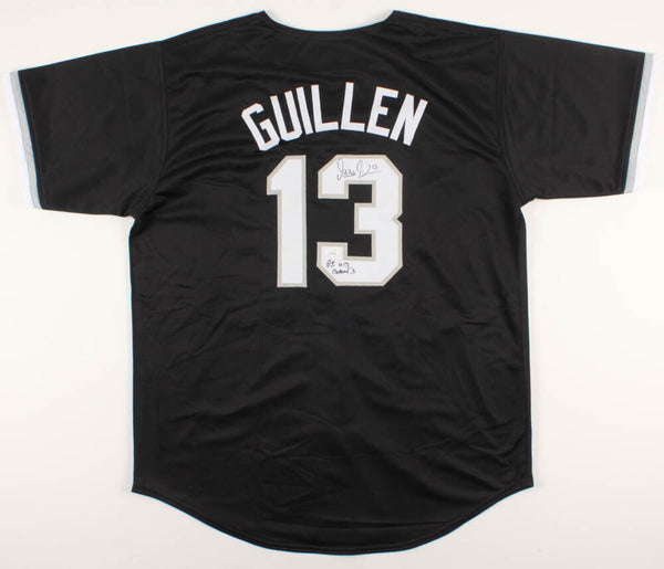 Ozzie Guillen Signed Chicago White Sox Jersey Inscr 05 WS CHAMP'S (J –  Super Sports Center