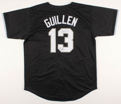 Ozzie Guillen Signed Chicago White Sox Jersey Inscribed  05 WS CHAMP'S (JSA COA)