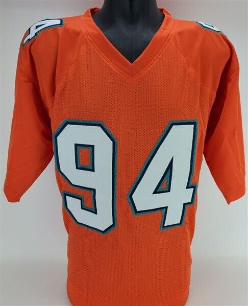 Christian Wilkins Signed Miami Dolphin Orange Jersey (PSA COA) 2019 1st Round Pk