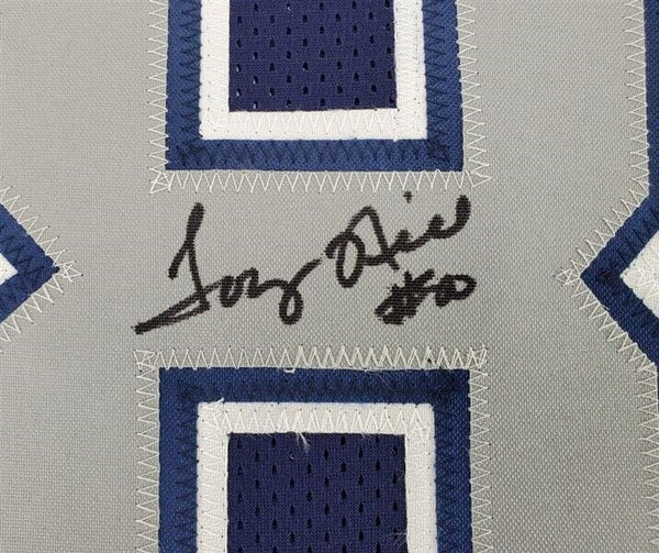 Tony Hill Signed Dallas Cowboys Throwback Jersey (JSA COA) Super