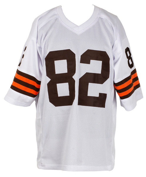 Lot Detail - Late 1980s Ozzie Newsome Cleveland Browns Game-Used &  Autographed Road Durene Jersey (JSA • Sourced From Team Dry Cleaners)