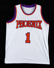 Penny Hardaway Signed Phoenix Suns Jersey (Beckett) 4xAll Star Shooting Guard