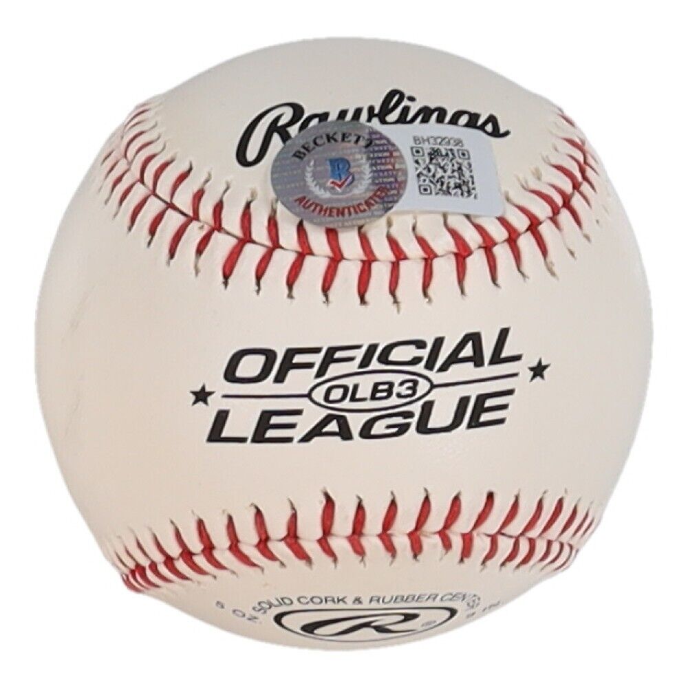 Golfer Gary Player Signed Rawlings Official Baseball (Beckett) 3xMasters Champ