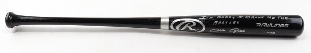 Pete Rose Signed Rawlings Big Stick Bat Inscribed "Sorry I Bet on Baseball" JSA