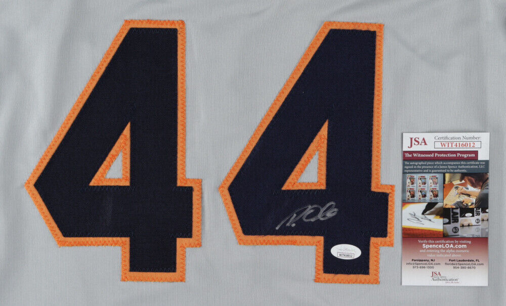 Roy Oswalt Signed Houston Astros Jersey (JSA COA) 2005 NLCS MVP-World Series Ptr
