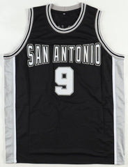 Tony Parker Signed San Antonio Spurs Jersey (Beckett) 6xAll-Star/ 4xNBA Champion