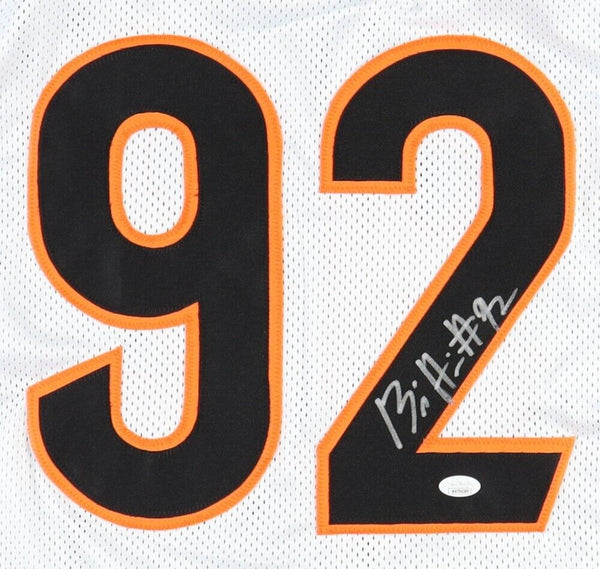 BJ HILL SIGNED CUSTOM BENGALS JERSEY 