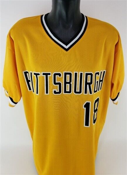 Andy Van Slyke Signed Pittsburgh Pirates Jersey (JSA COA) 3xAll Star Outfielder