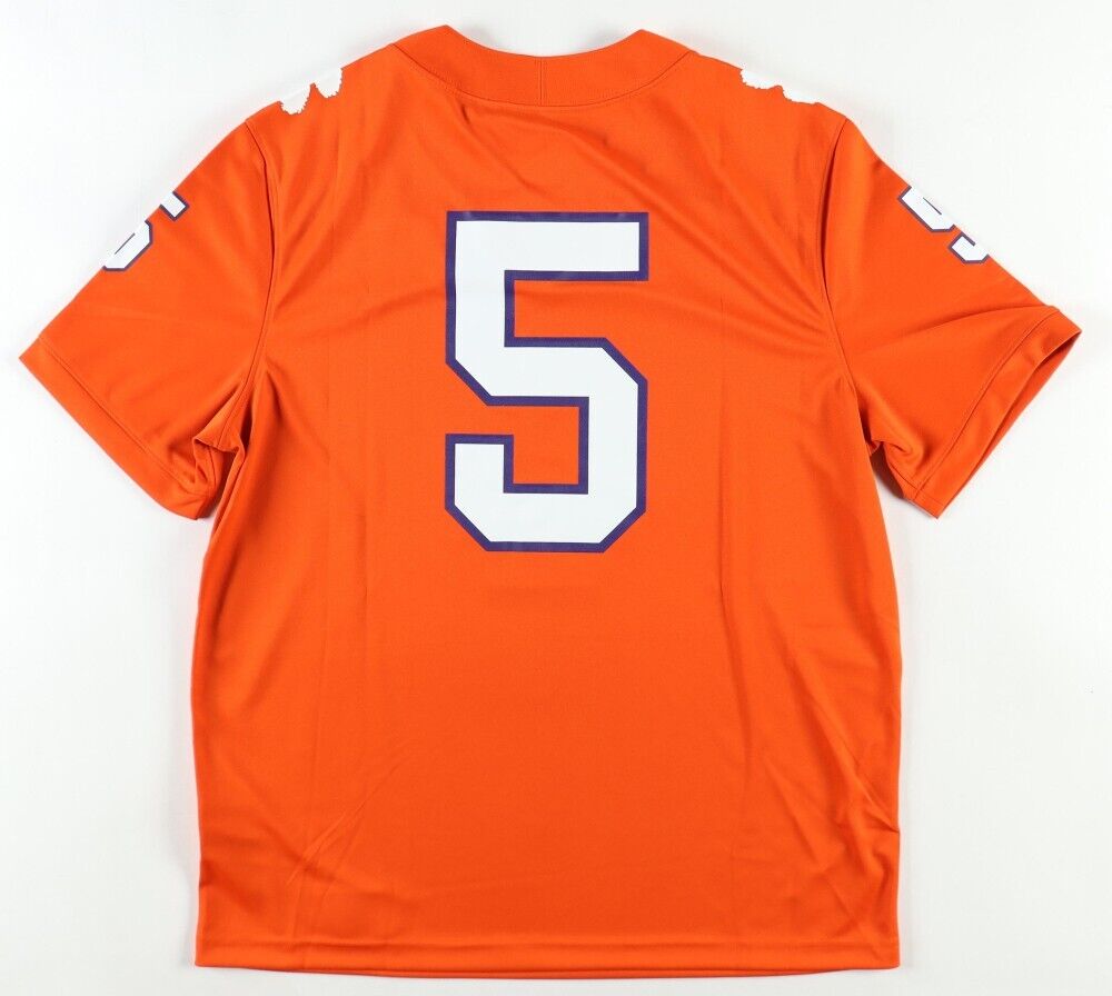 DJ Uiagalelei Signed Clemson Tigers Nike Jersey (Fanatics) 2024 Florida State QB