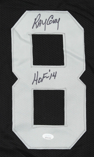 Ray Guy #8 Signed Raiders Jersey – Gold Silver Pawn Shop