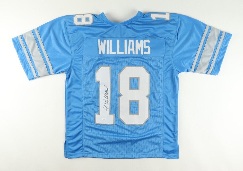Jameson Williams Signed Detroit Lion Jersey (JSA COA) 2022 1st Rnd Pk / Alabama