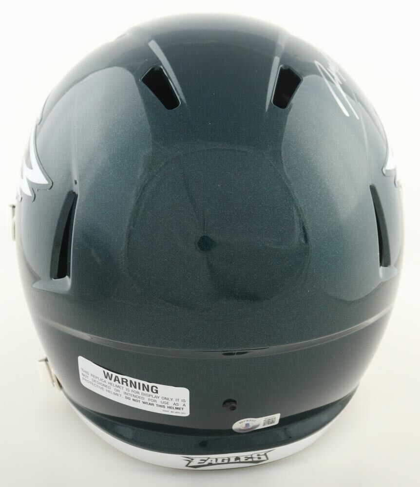 Haason Reddick Signed Philadelphia Eagles Full-Size Helmet (Beckett) Pro Bowl LB