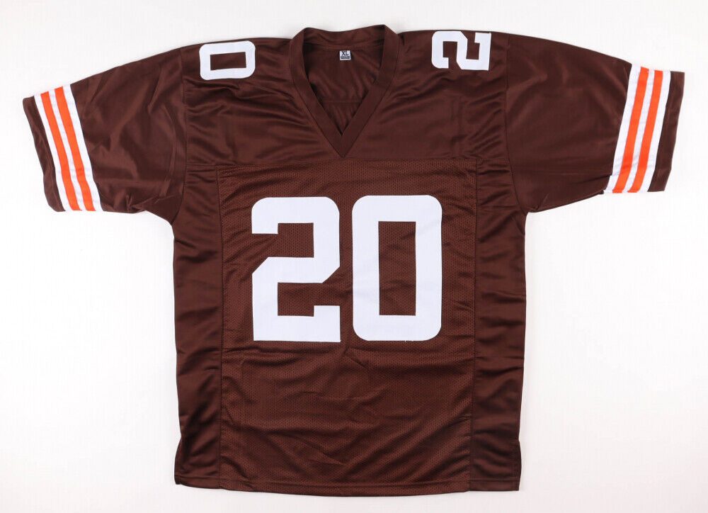 Greg Newsome II Signed Cleveland Browns Jersey (JSA COA) 2021 1sr Round Draft Pk