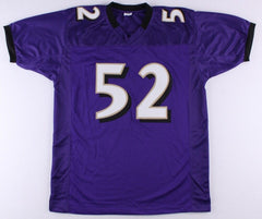 Ray Lewis Signed Ravens Jersey (PSA) 13xPro Bowl Linebacker / 2xSuper Bowl Champ