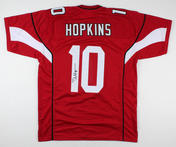 DeAndre Hopkins Autographed Arizona Cardinals Football NFL Jersey JSA