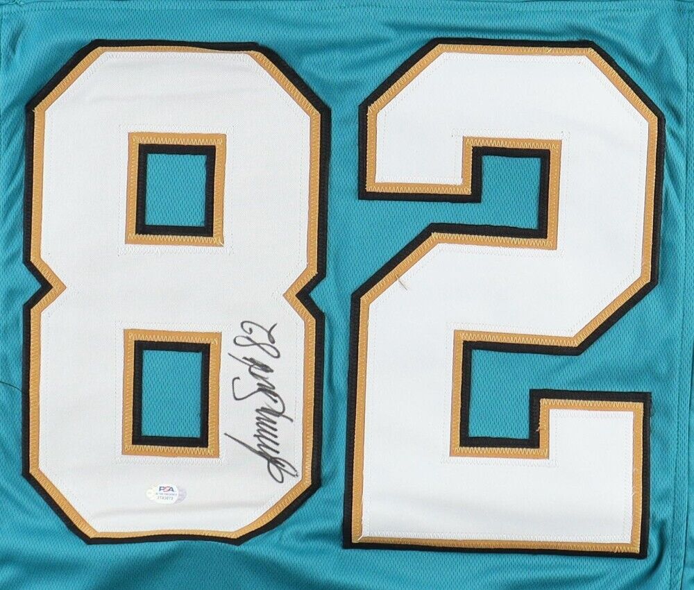 Jimmy Smith Signed Jaguars Jersey (PSA) Holds 31 Jacksonville Franchise Records