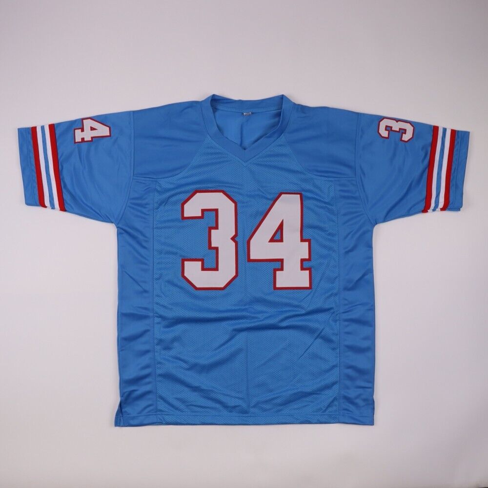 Earl Campbell Signed Houston Oilers Jersey (JSA COA) Hall of Fame Running Back