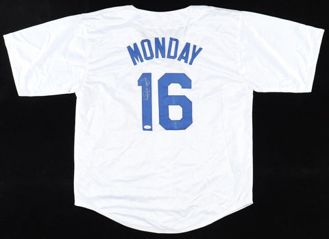 Rick Monday Signed Los Angeles Dodgers Jersey (JSA COA) 1981 World Series Champs