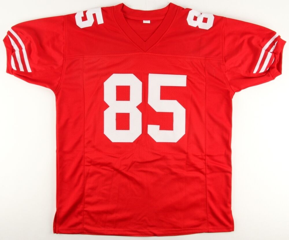 Vernon Davis Signed 49ers Jersey (JSA COA) 2× Pro Bowl (2009, 2013)