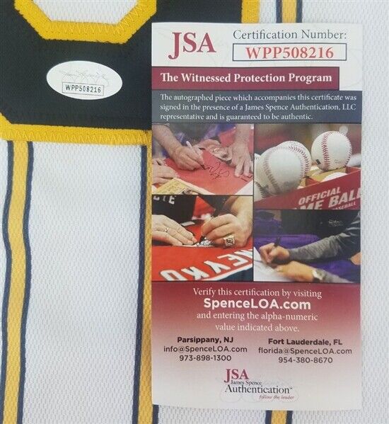Bill Madlock Signed Pittsburgh Pirates Jersey (JSA COA) 4×NL Batting Champion