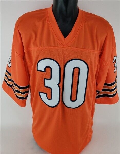 Mike Brown Signed Chicago Bears Jersey (PSA COA) 2000 2nd Round Pick / Nebraska