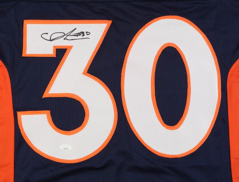 Caden Sterns Signed Denver Bronco Jersey (JSA COA) 2021 Draft Pick Defensive Bck