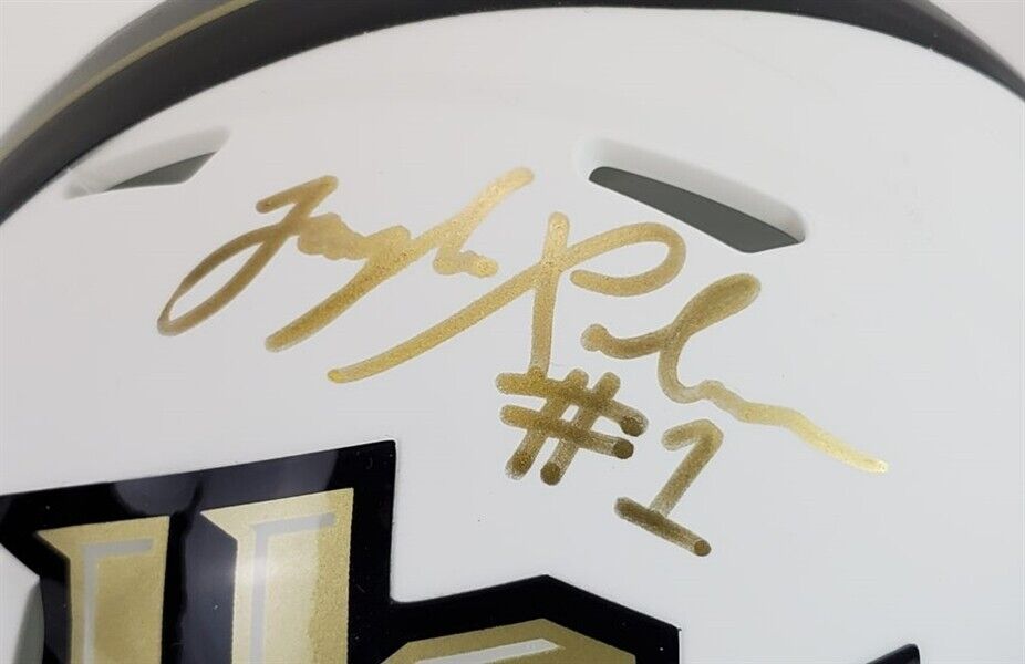 Jaylon Robinson Signed UCF Knight Mini-Helmet (JSA COA) Central Florida Star W.R