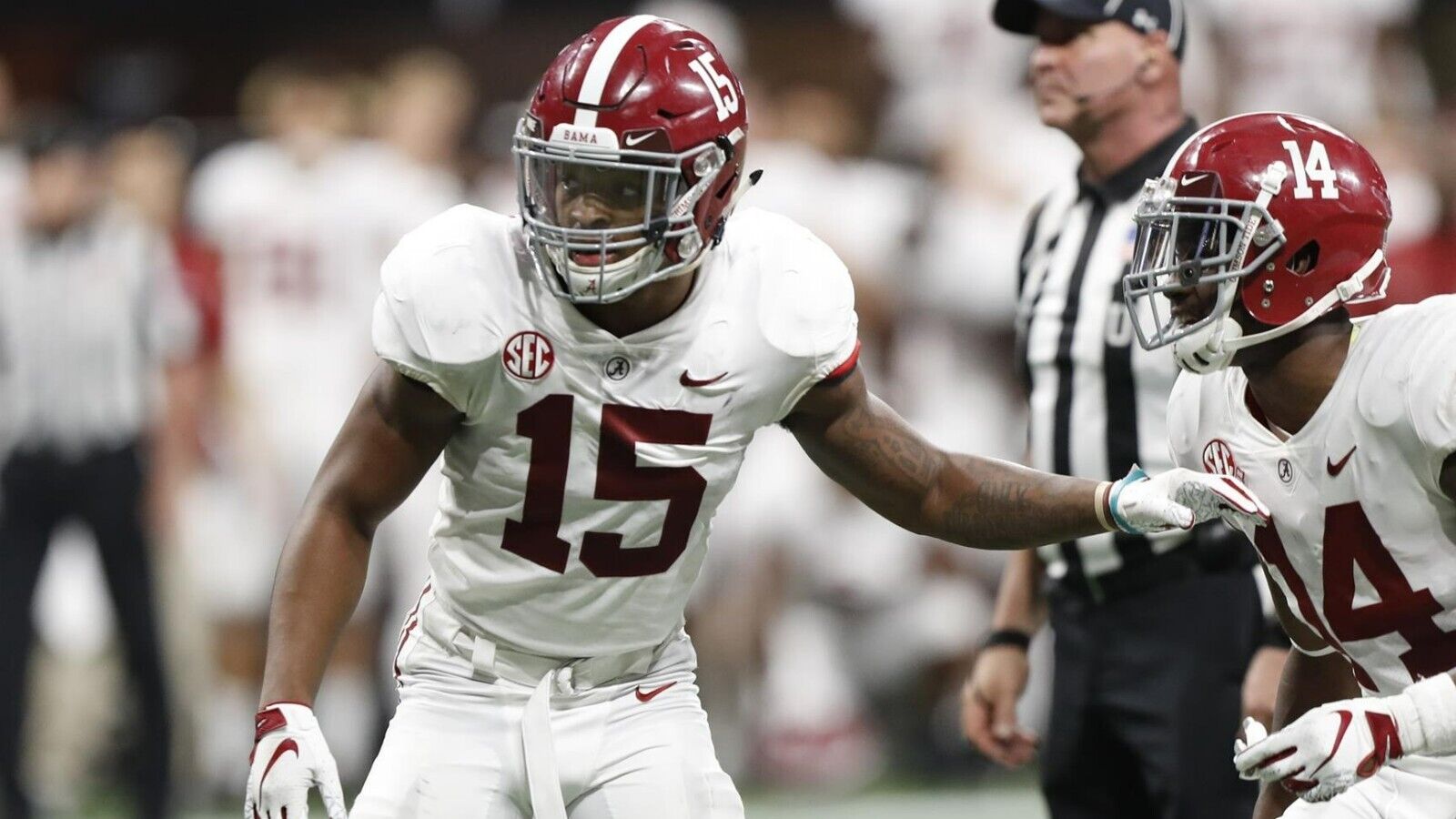 Xavier McKinney Signed Alabama Crimson Tide Jersey (JSA) New York Giants D.B.