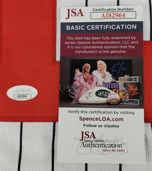 Joey Votto Signed Cincinnati Red Jersey (JSA COA) 2010 National League MVP Award