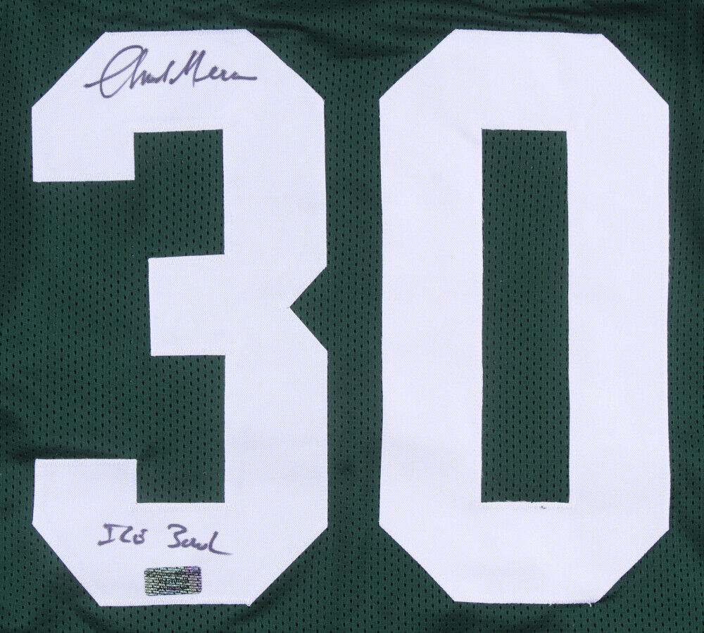 Chuck Mercein Signed Green Bay Packers Jersey Inscribed "Ice Bowl" (RSA COA)