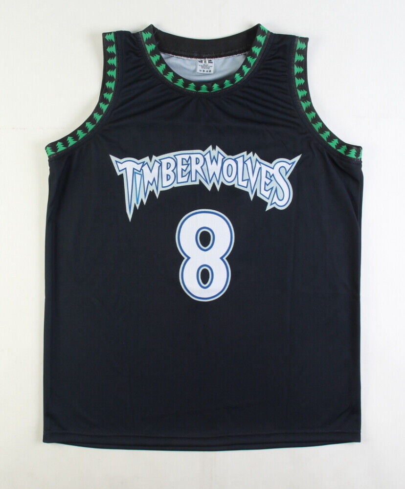 Latrell Sprewell Signed Minnesota Timberwolves Jersey (Steiner) 4x NBA All Star