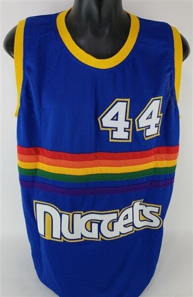 Dan Issel Signed Nuggets Jersey Inscribed "HOF 93" (JSA COA) 6xNBA All Star