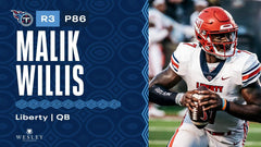 Malik Willis Signed Tennessee Titans Jersey (Beckett) 2022 3rd Round Pick Q.B.