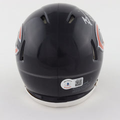 Brian Urlacher Signed Bears Speed Mini Helmet Inscribed "HOF 18" (Beckett Holo)