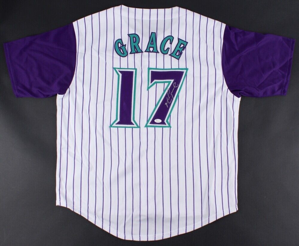 Mark Grace Signed Arizona Diamondbacks Jersey  (JSA) Cubs / 2001 Series Champ 1B