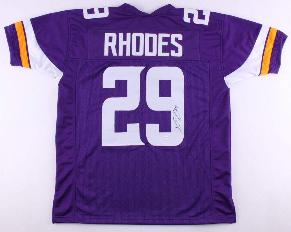 Xavier Rhodes Signed Vikings Purple Jersey (TSE Hologram) 2× Pro Bowl Cornerback