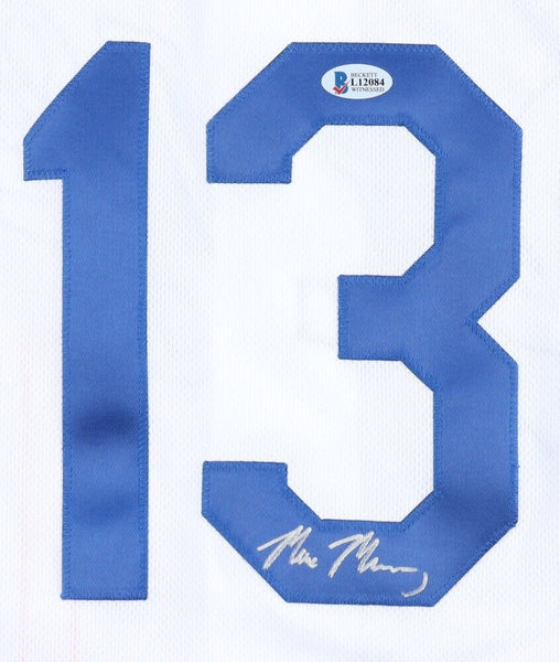 Max Muncy Signed Los Angeles Dodgers Jersey (Beckett) 2020 World Serie –