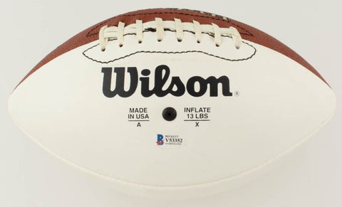 Brett Favre Signed 1998 National Quarterback Club Packers Awards Dinner Football