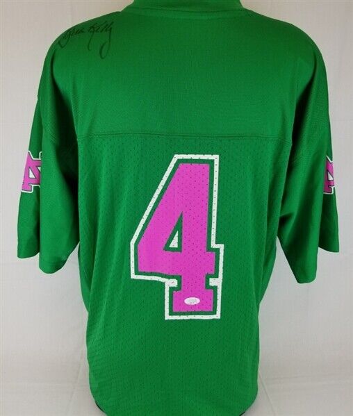 Brian Kelly Signed Custom Notre Dame Breast Cancer Awareness Jersey (JSA COA)