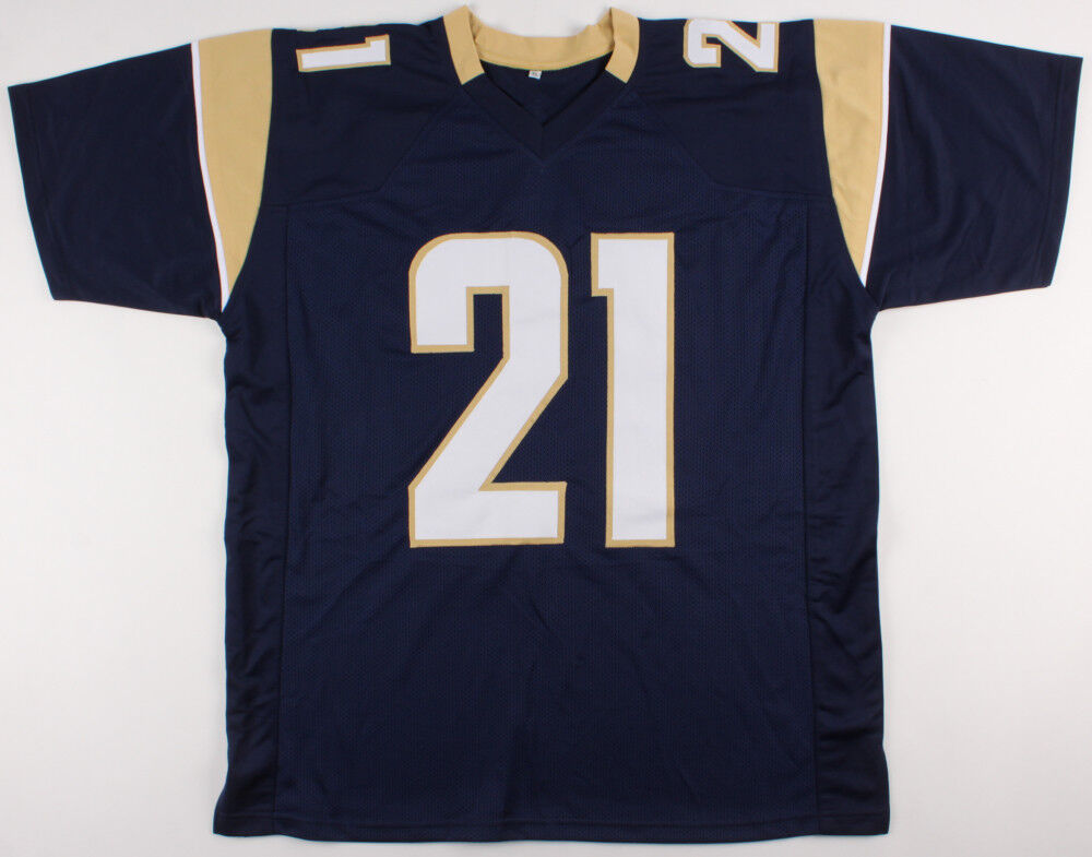 Aqib Talib Signed Los Angeles Rams Blue Jersey (JSA) 4×Pro Bowl (2013–2016) D.B.