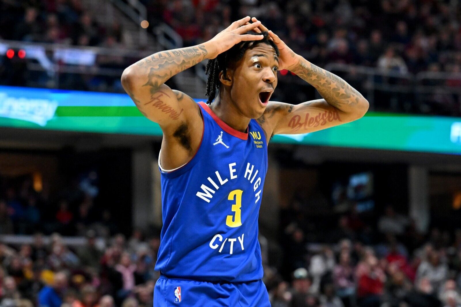 Hah'Shon Bones Hyland Signed Denver Nuggets Mile High City Jersey (JSA)VCU Guard