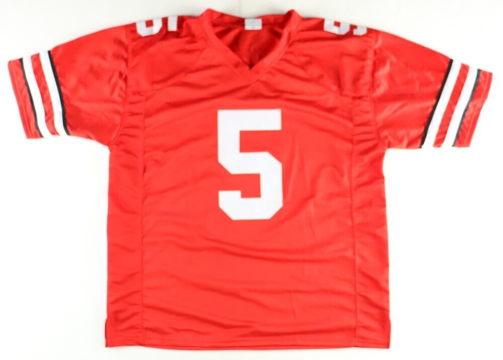 Dallan Hayden Signed Ohio State Buckeyes Jersey (Playball Ink) 2023 Sophomore RB