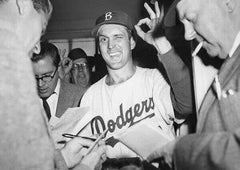 6 Pitchers Who Threw 2 No-hitters Signed Baseball (PSA LOA) Spahn, Feller, +4