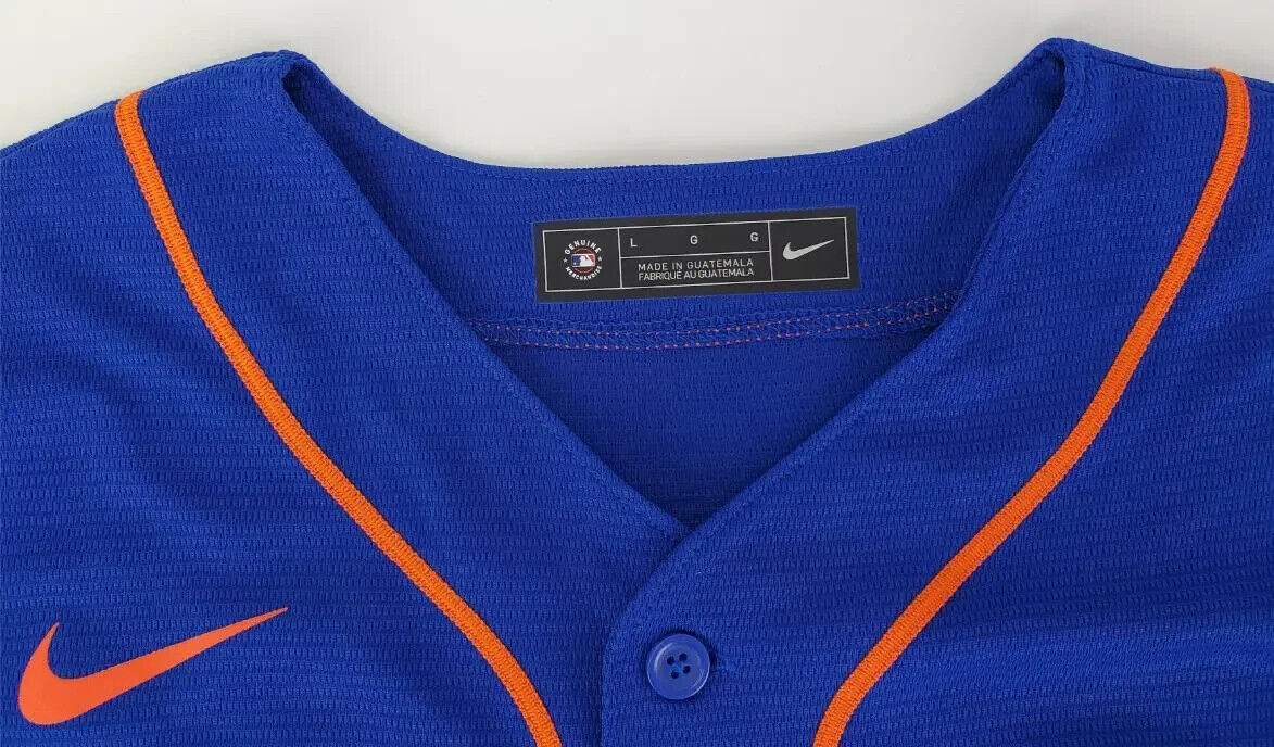 Jeff McNeil Signed New York Mets Nike MLB Authentic Jersey (Fanatics) 2xAll Star