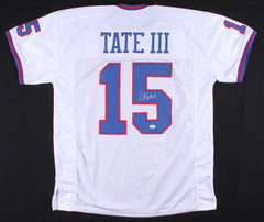 Golden Tate Signed New York Giants Jersey (JSA COA) Notre Dame Wide Receiver